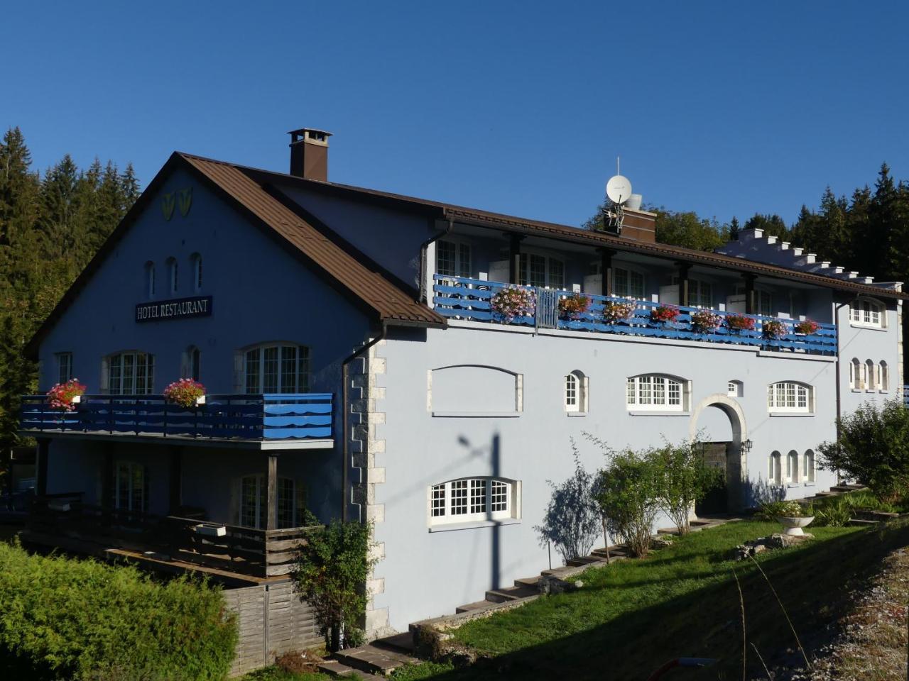 蓝色鳟鱼酒店 Fort-du-Plasne 外观 照片